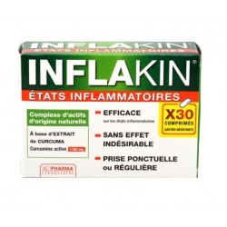 3c Pharma Inflakin Etats Inflammatoires 30 Comprimés