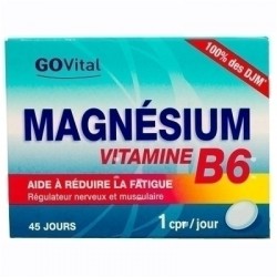 Govital Magnésium Vitamine B6 45 Comprimés