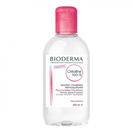 Bioderma Créaline H2O TS Solution micellaire démaquillante 250 ml