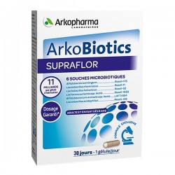 Arkopharma Arkobiotics Supraflor Complément Alimentaire 30 Gélules