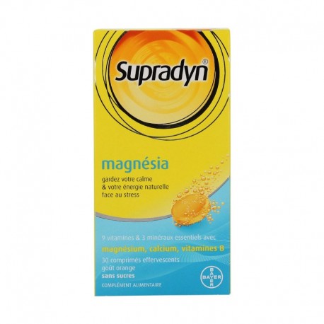 Supradyn magnésia complément alimentaire 30 comprimés