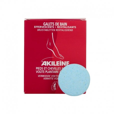 Akileïne galets de bains effervescents 6 x 20 g