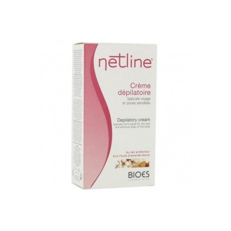 Netline crème dépilatoire crème spécial visage et zones sensibles 75ml