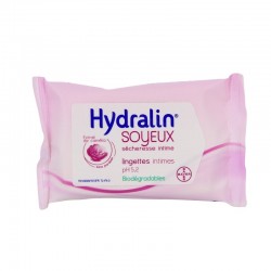 Hydralin Soyeux 10 Lingettes Intimes