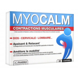 3c Pharma Myocalm Contractions Musculaires 30 Comprimés