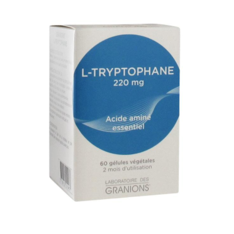 Granions l-tryptophane 60 gélules