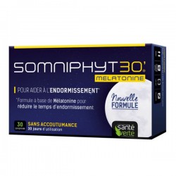 Santé Verte Somniphyt Mélatonine Boite 30 Comprimés Trouble Du Sommeil
