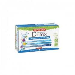 Super Diet Protocole Détox Bio 30 Ampoules