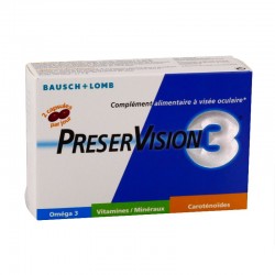 Bausch + Lomb Preservision 3 60 Capsules