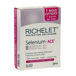 Richelet Sélénium-ace Essentiel 30+ Complément Alimentaire 90 Comprimés