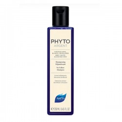 Phyto Argent Shampooing Déjaunissant Cheveux Gris Et Blancs Décolorés 250ml