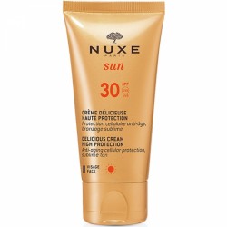 Nuxe Sun Crème Délicieuse Visage Haute Protection Spf30 50ml