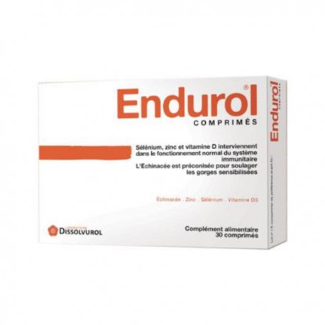 Dissolvurol endurol système immunitaire 30 comprimés