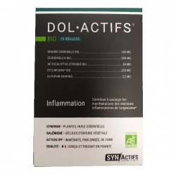 Synactifs Dolactifs Bio Inflammations 15 Gélules