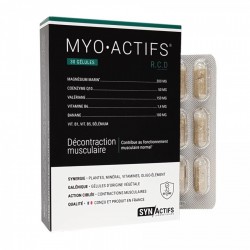 Synactifs - Myo Actifs Décontraction Musculaire, 30 Gélules