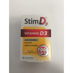 Nutreov Stim Vitamine D3 120 Comprimés