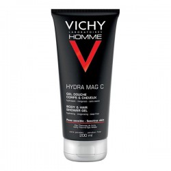 Vichy Homme Hydra Mag C Gel Douche Corps & Cheveux 200ml