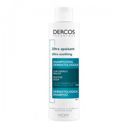 Vichy Dercos Shampooing Ultra Apaisant Cheveux Normaux à Gras 200ml