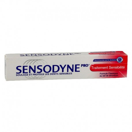 Sensodyne Pro Traitement Sensibilité dentifrice 75 ml