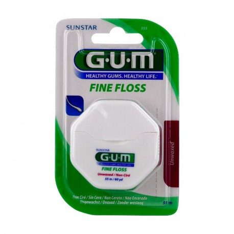 Gum fil dentaire fine floss 55m